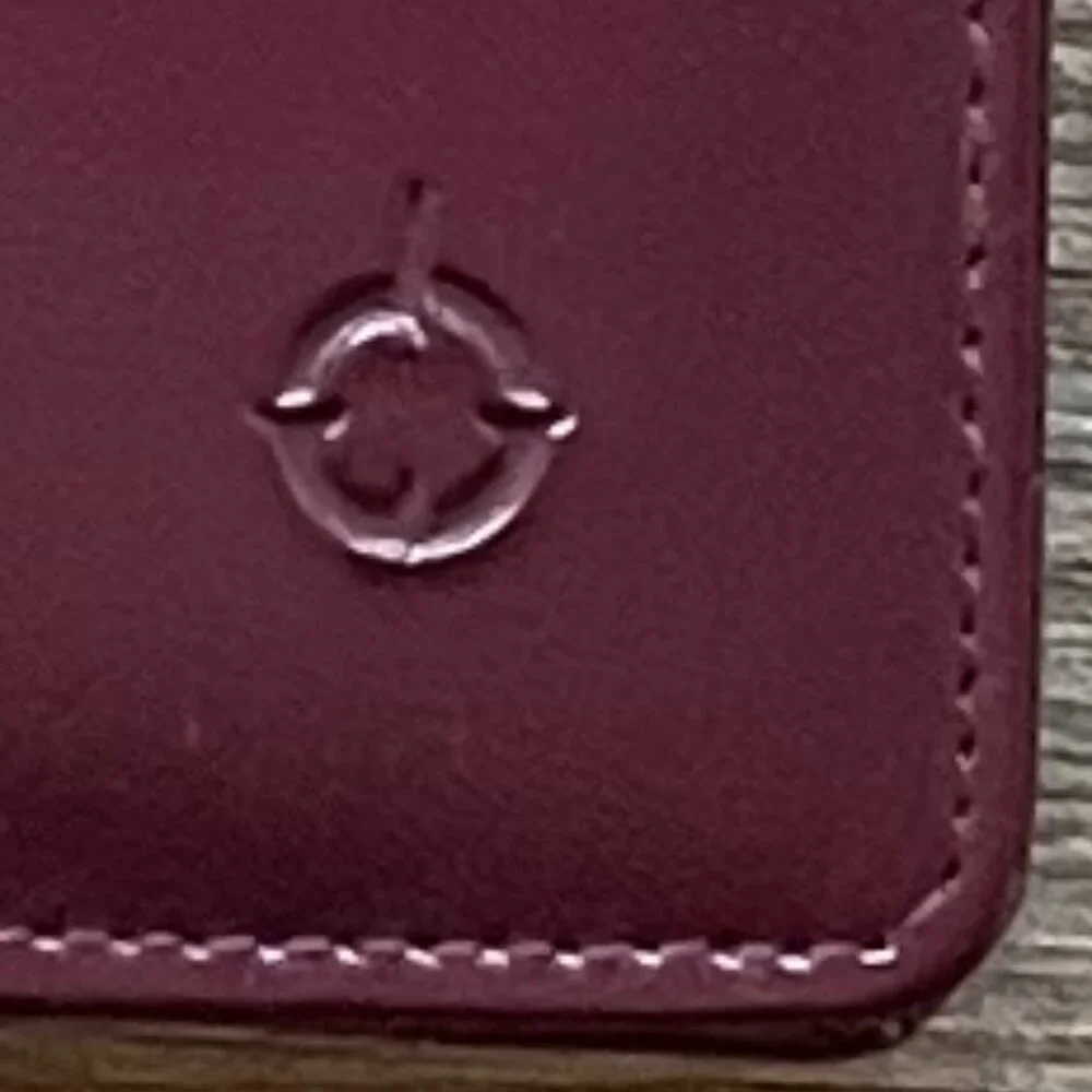 Franklin Covey Burgundy Smooth Leather Planner/Notebook Cover 7